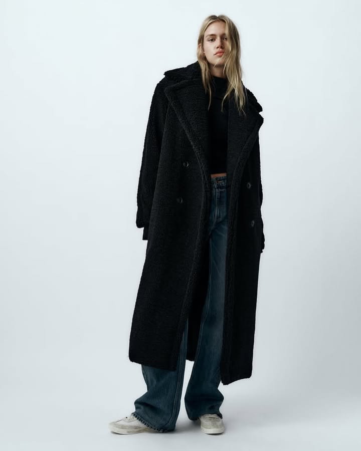 Martina | Cappotto Lungo Teddy