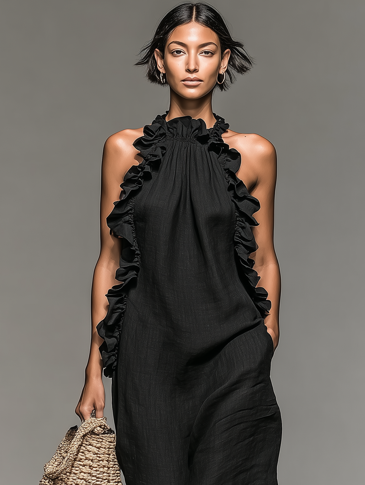 Gladys | Abito Maxi con Tasche