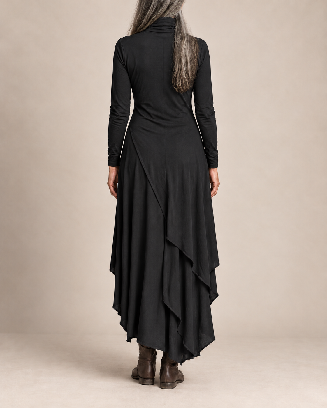 Sylvana | Abito lungo drappeggiato