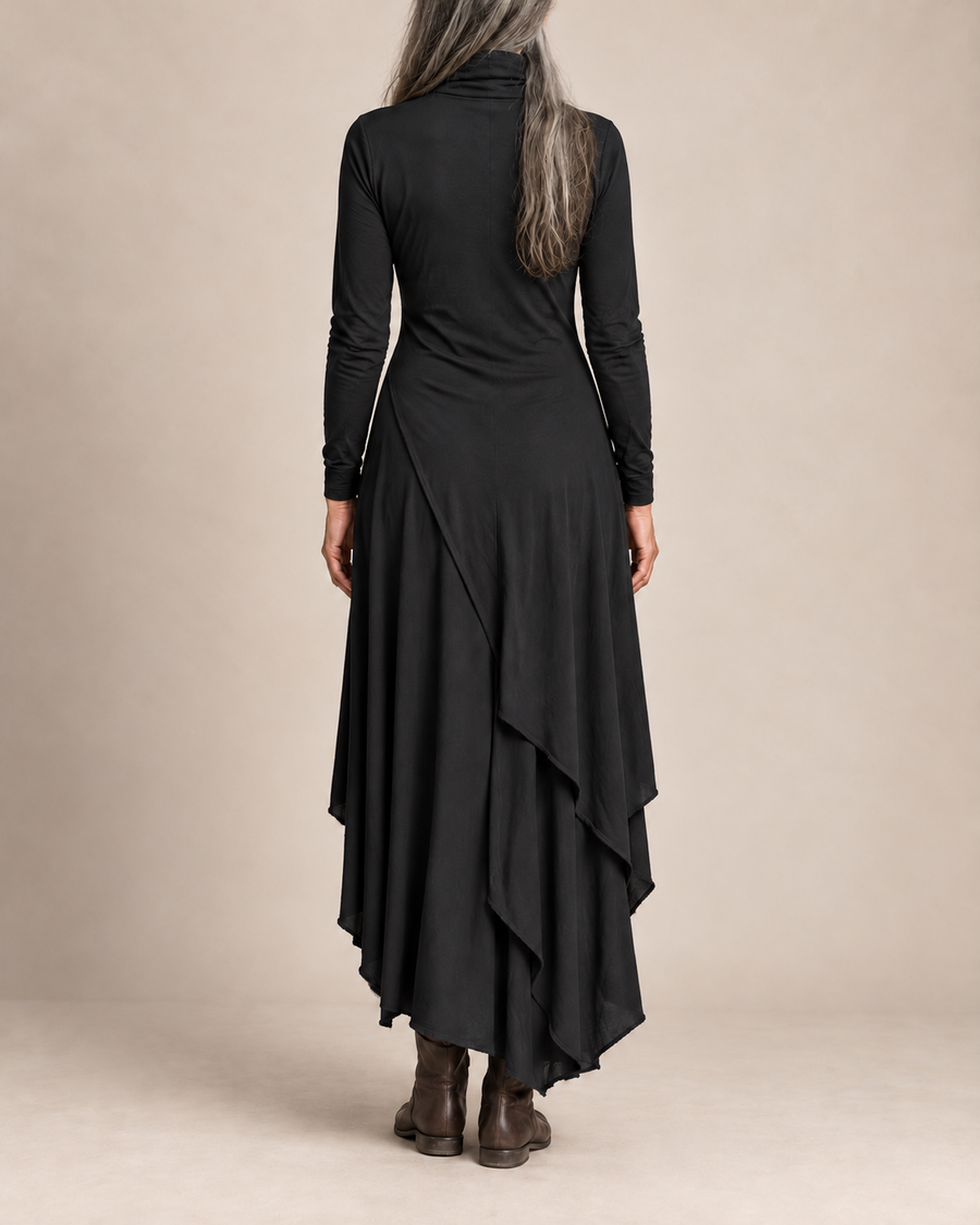 Sylvana | Abito lungo drappeggiato