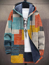 Aria | Cappotto boho a blocchi di colore