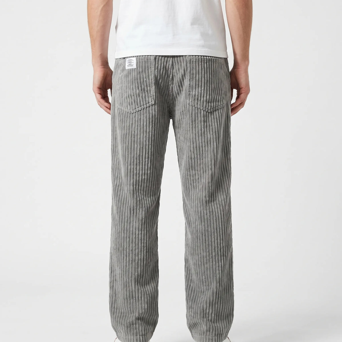 Gualtiero | Pantaloni in Velluto Vita Elastica