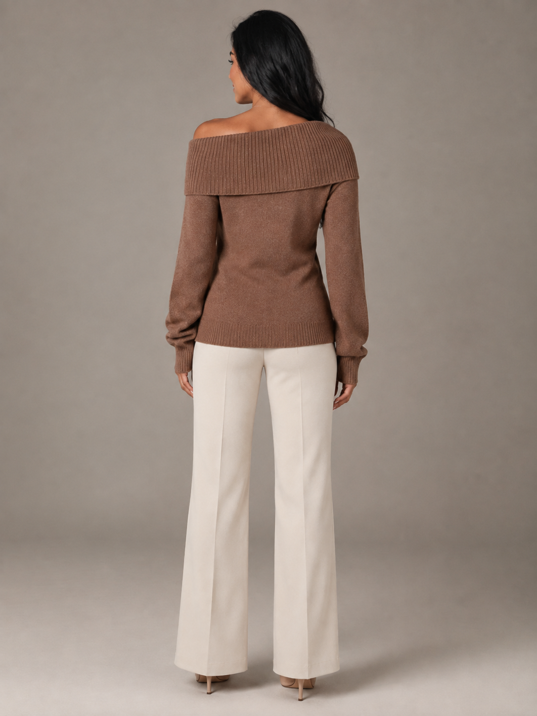 Maglione Donna a Spalle Scoperte