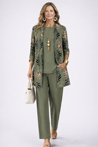 Margherita | Completo Donna 3 Pezzi Verde