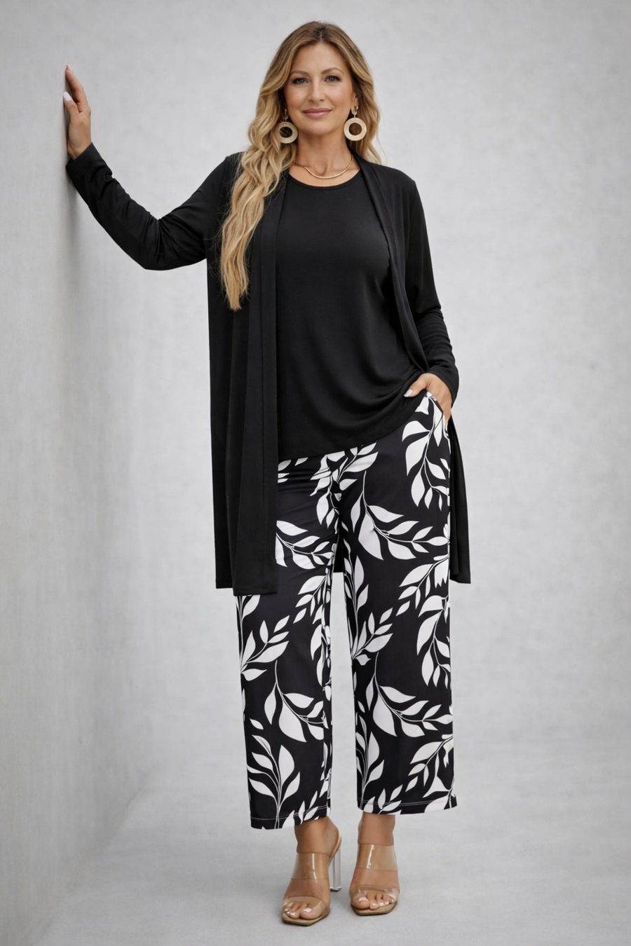 Eleonora | Completo Donna 3 Pezzi Nero