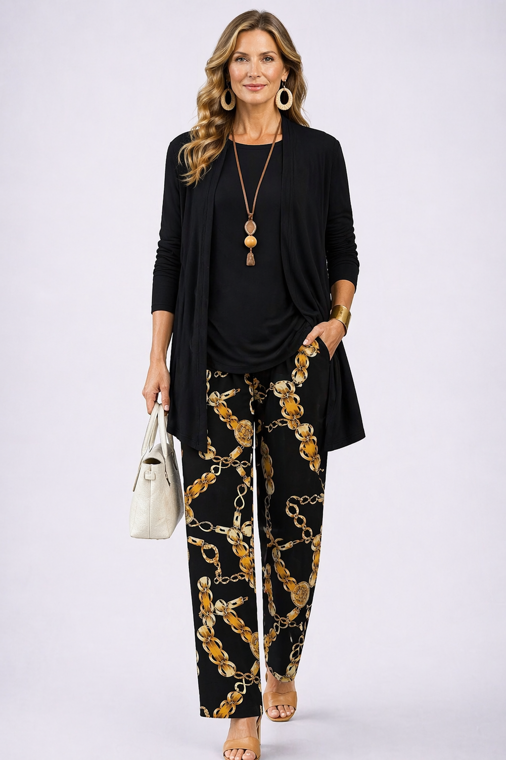 Giuditta | Completo Donna 3 Pezzi Nero