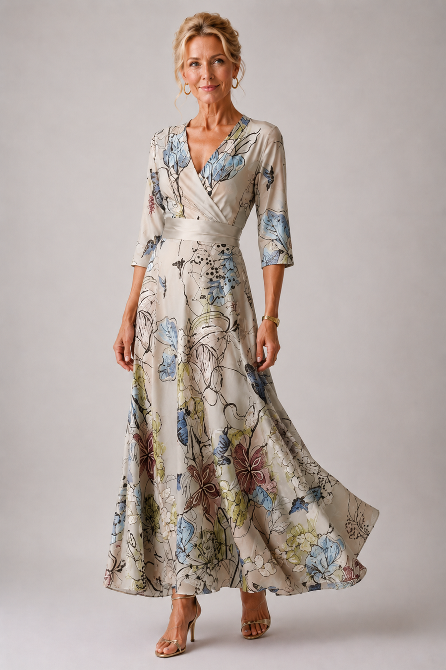 Ysa | Abito Chic con Stampa Floreale
