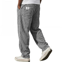 Gualtiero | Pantaloni in Velluto Vita Elastica