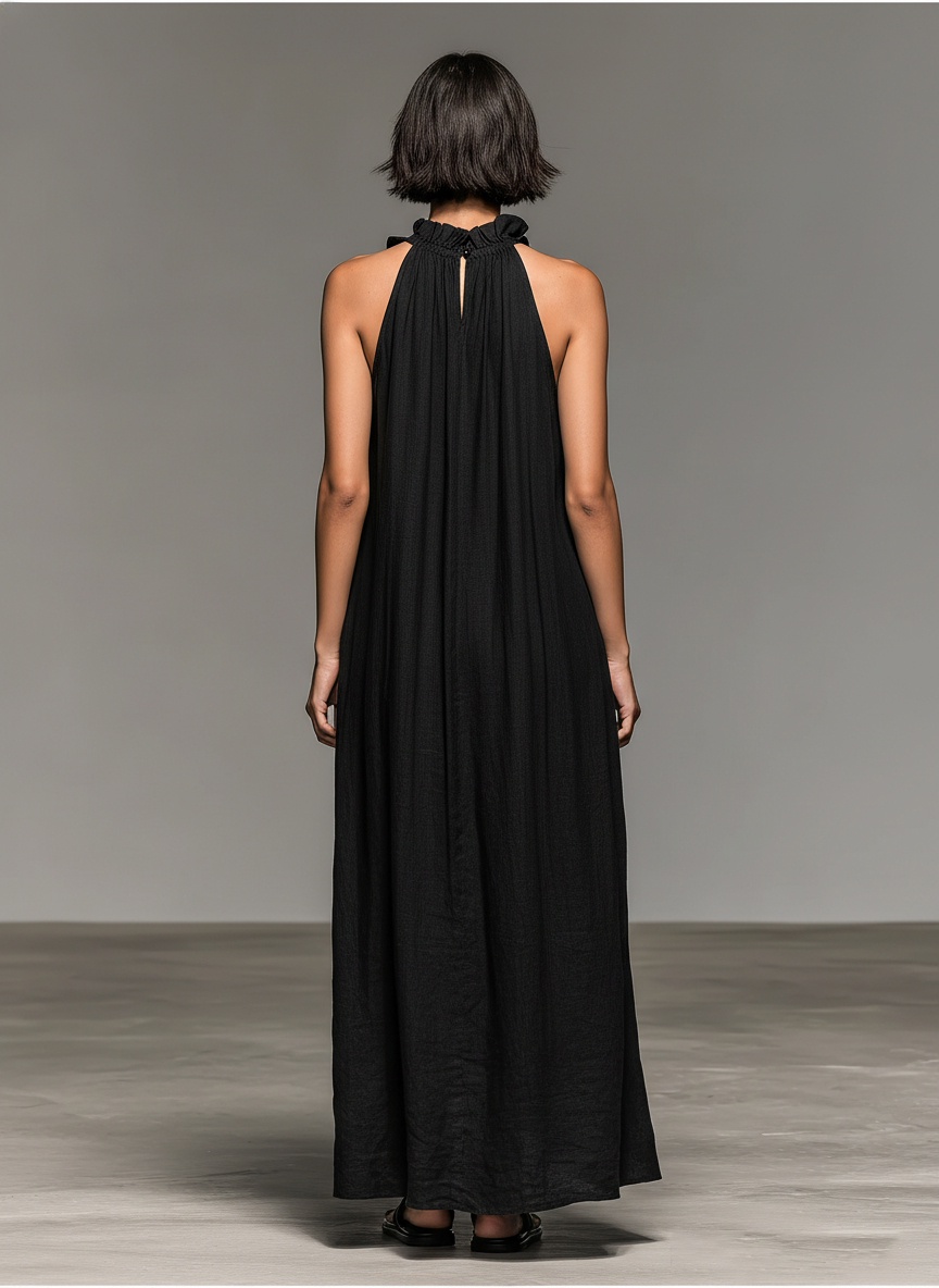 Gladys | Abito Maxi con Tasche