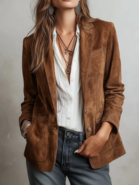 Millicent | Blazer Marrone Vintage