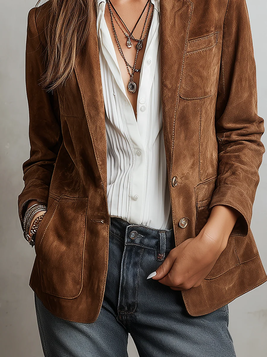 Millicent | Blazer Marrone Vintage