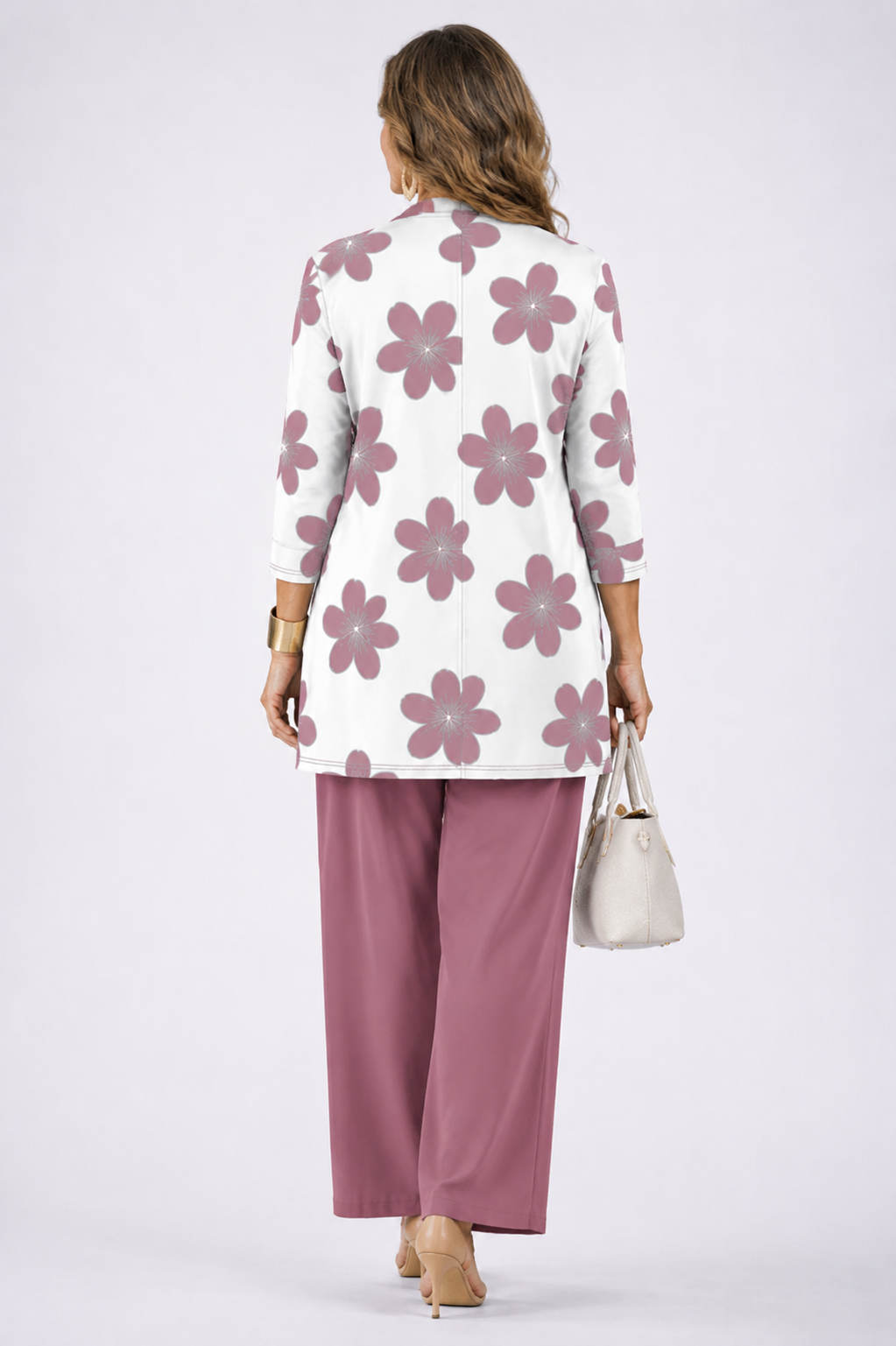 Cristiana | Completo Donna 3 Pezzi Rosa Antico