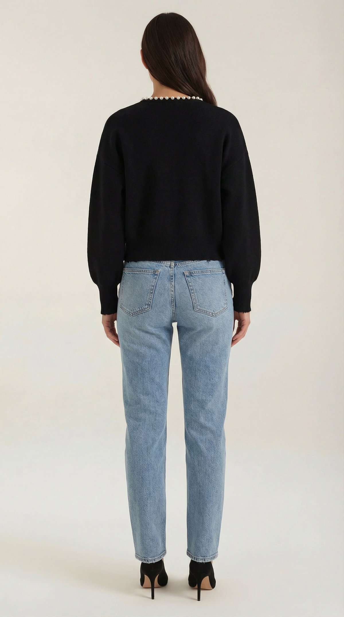 Cardigan Donna con Perle