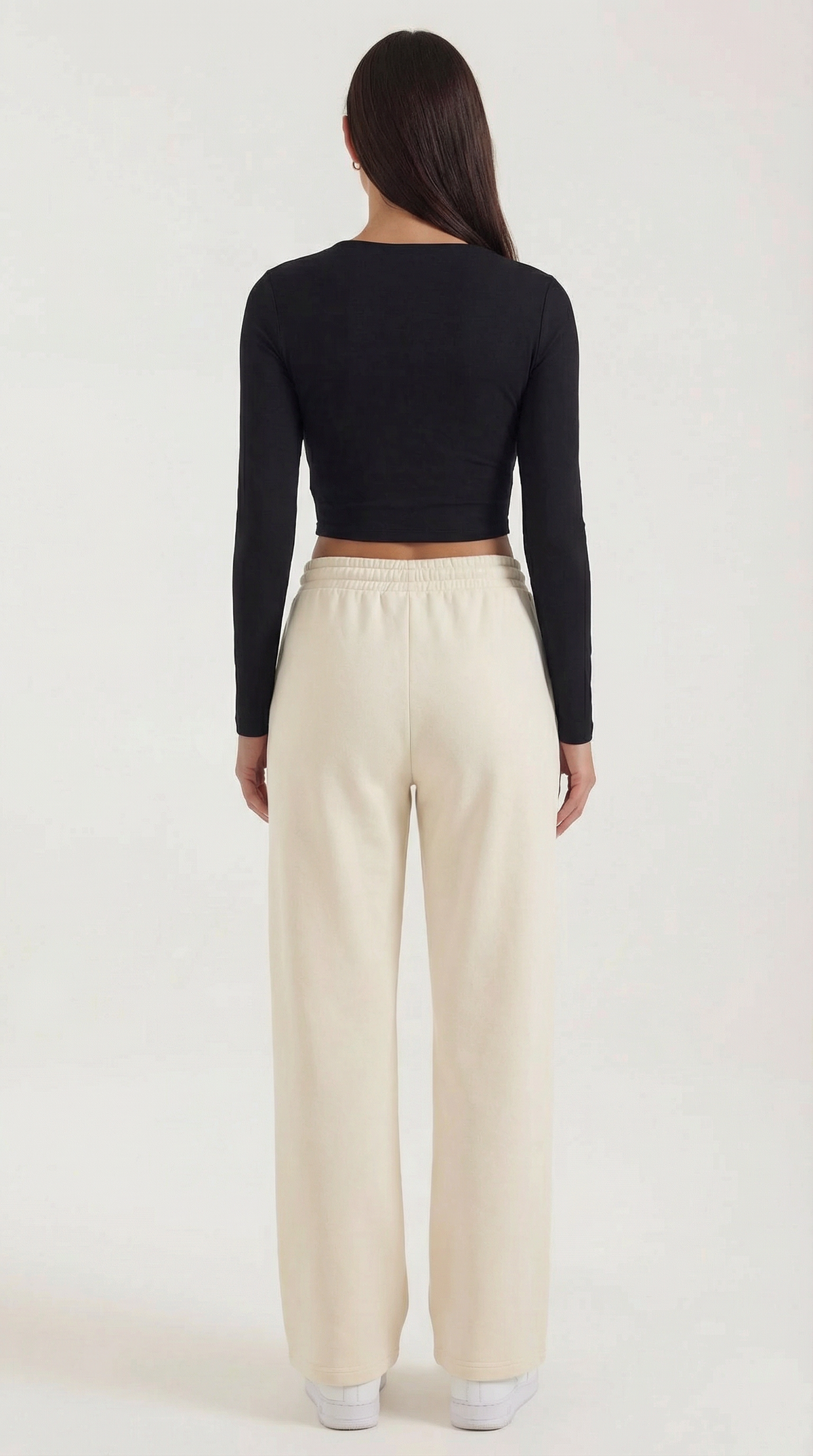 Top Crop Donna Elastico