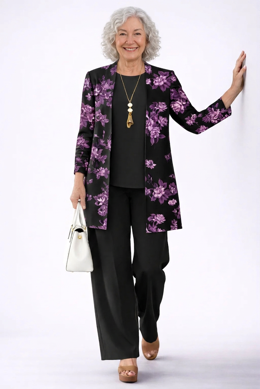 Ester | Completo Donna 3 Pezzi Nero