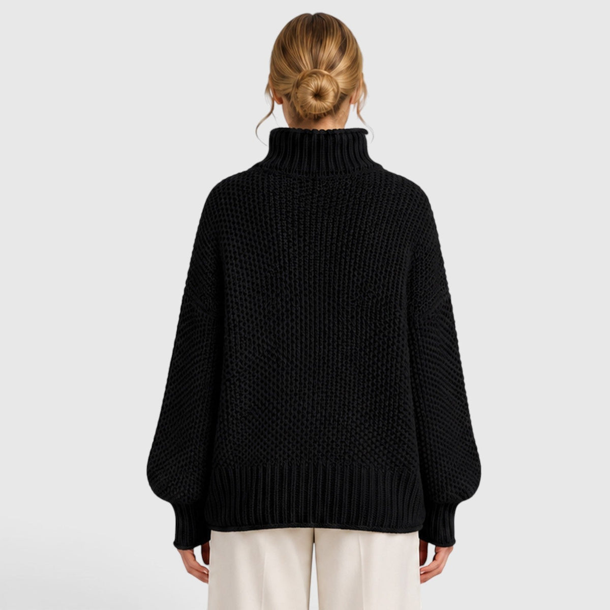 Maglione Dolcevita Donna Quotidiano