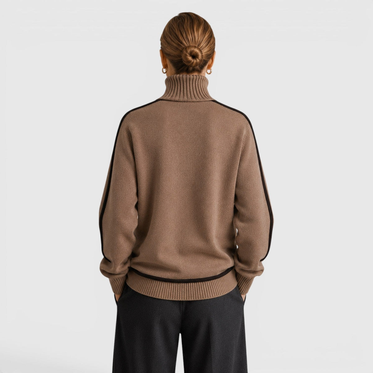 Maglione Dolcevita Donna Ampio