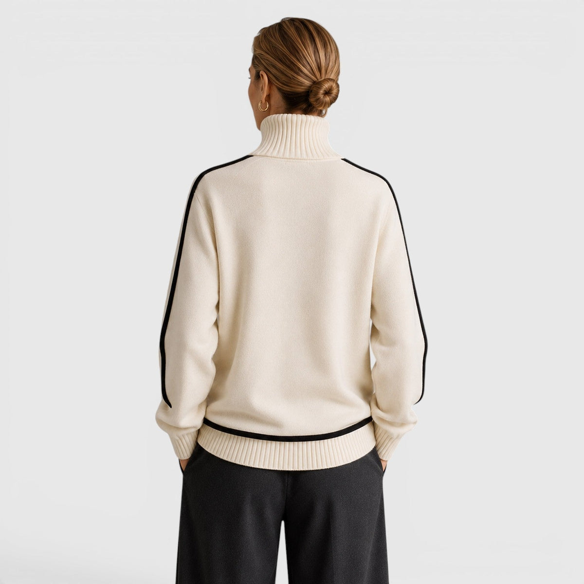 Maglione Dolcevita Donna Ampio