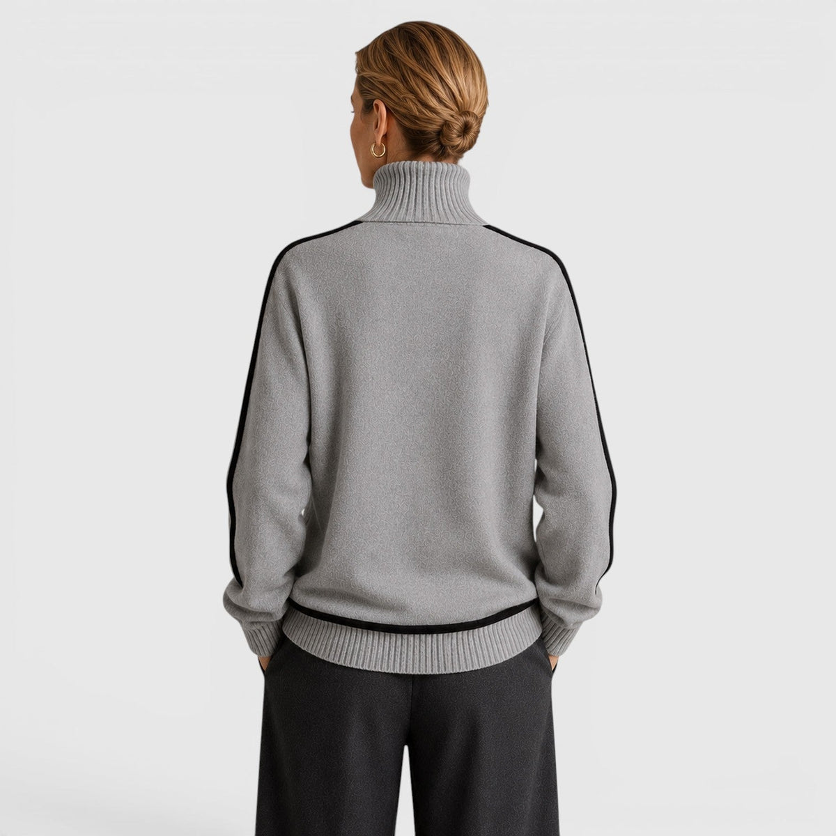 Maglione Dolcevita Donna Ampio