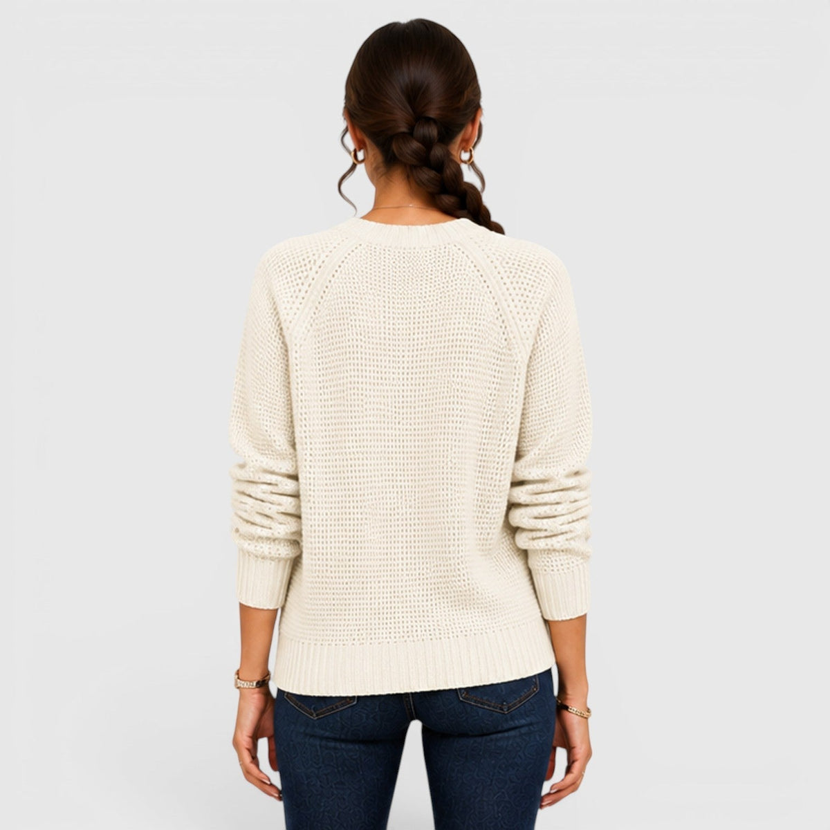 Maglione Donna Girocollo in Ciniglia