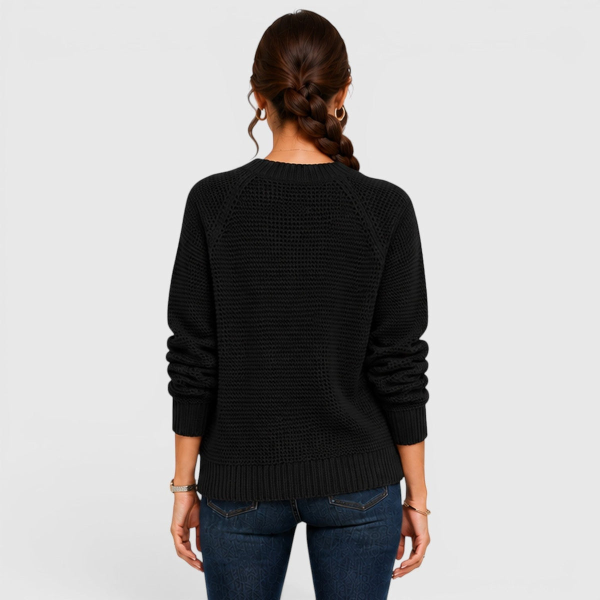 Maglione Donna Girocollo in Ciniglia
