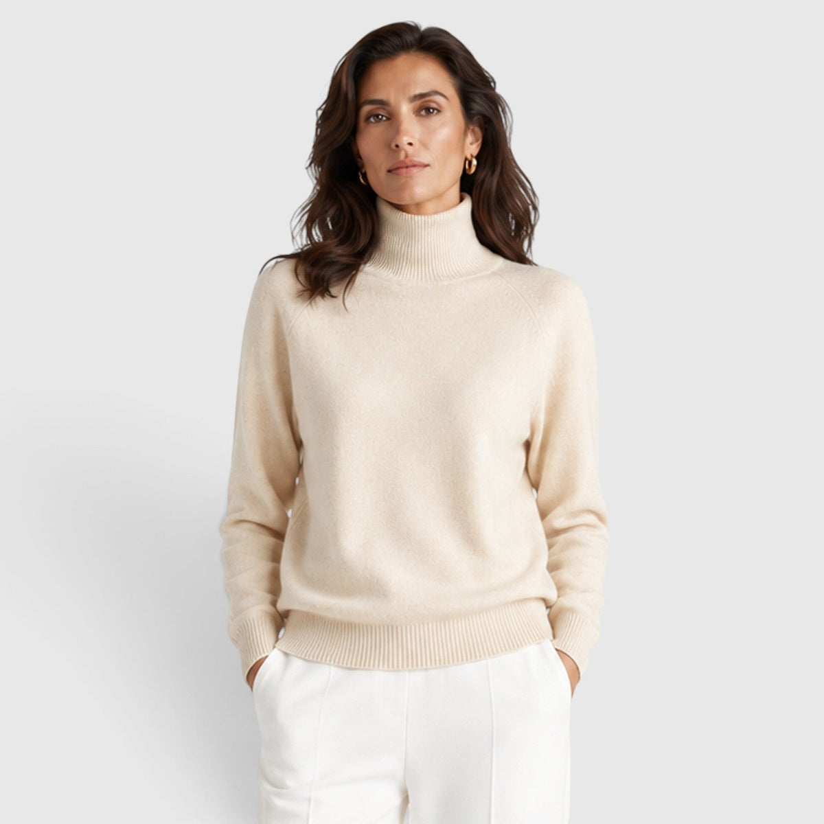 Maglione Donna Dolcevita in Lana