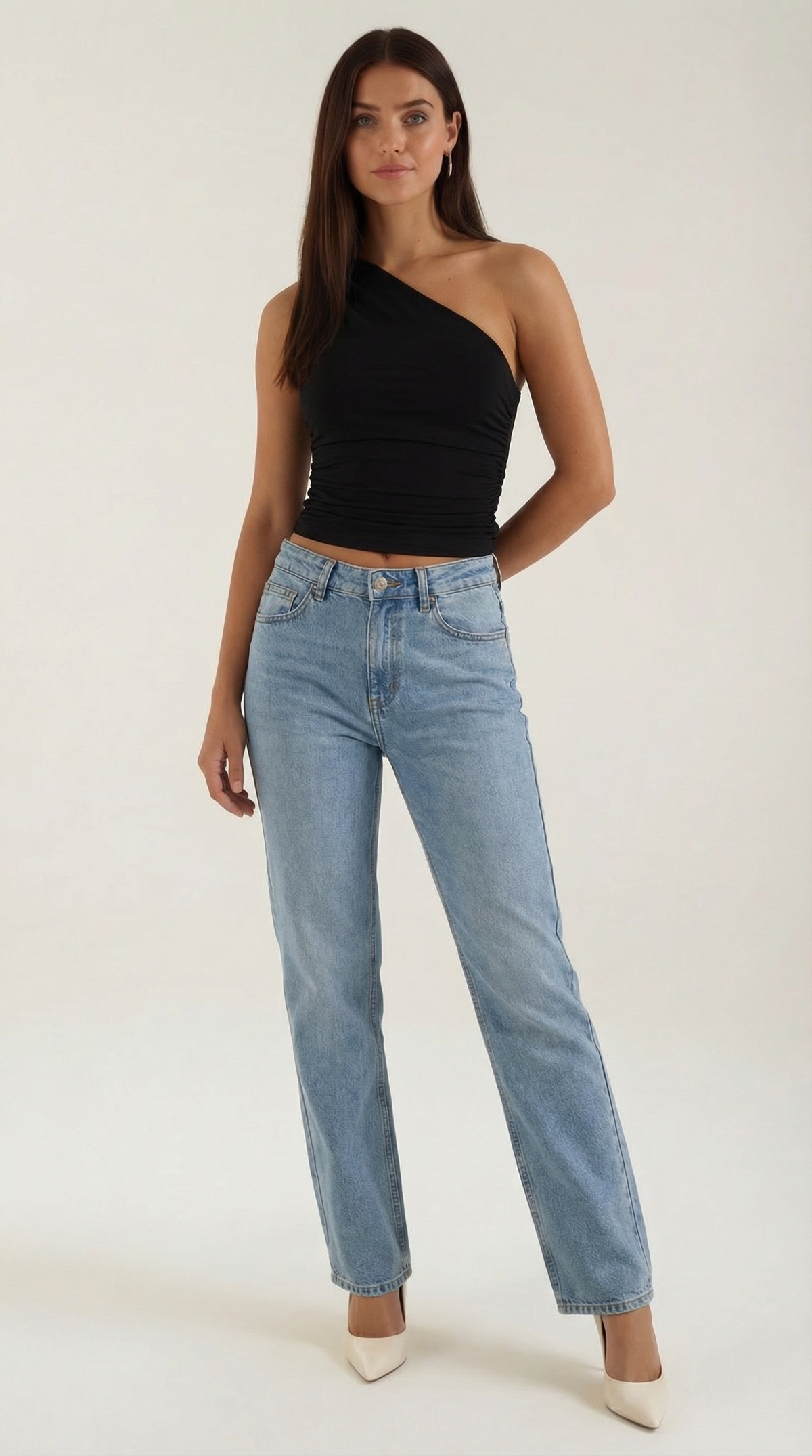 Top Donna Monospalla Elasticizzato