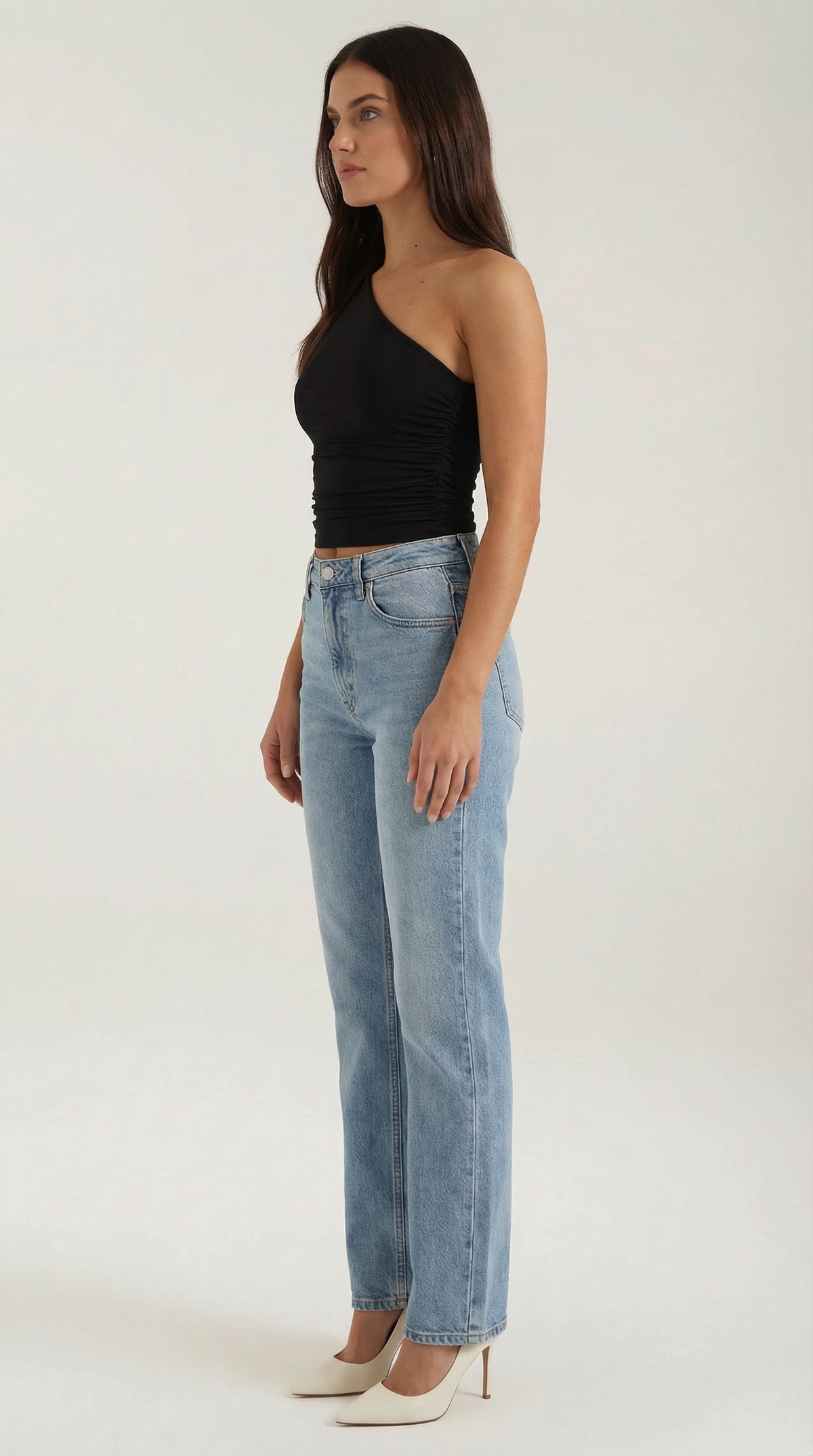 Top Donna Monospalla Elasticizzato