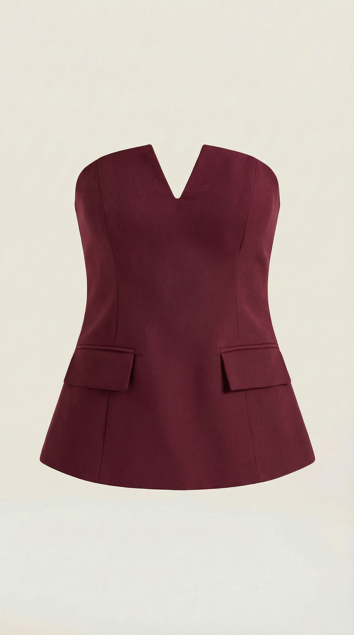 Top Donna Senza Maniche con Scollo a Incavo