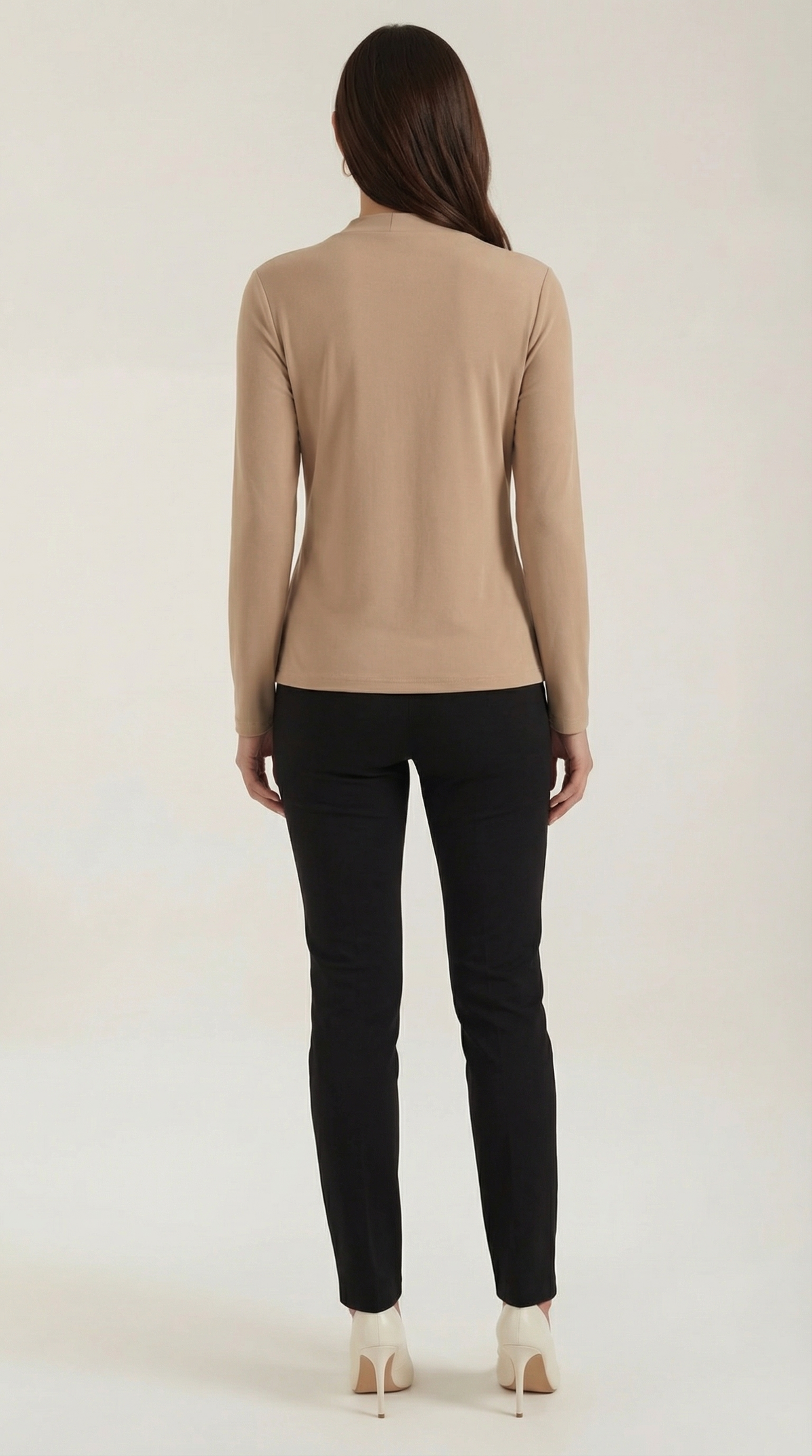 Blusa Donna con Nodo al Collo