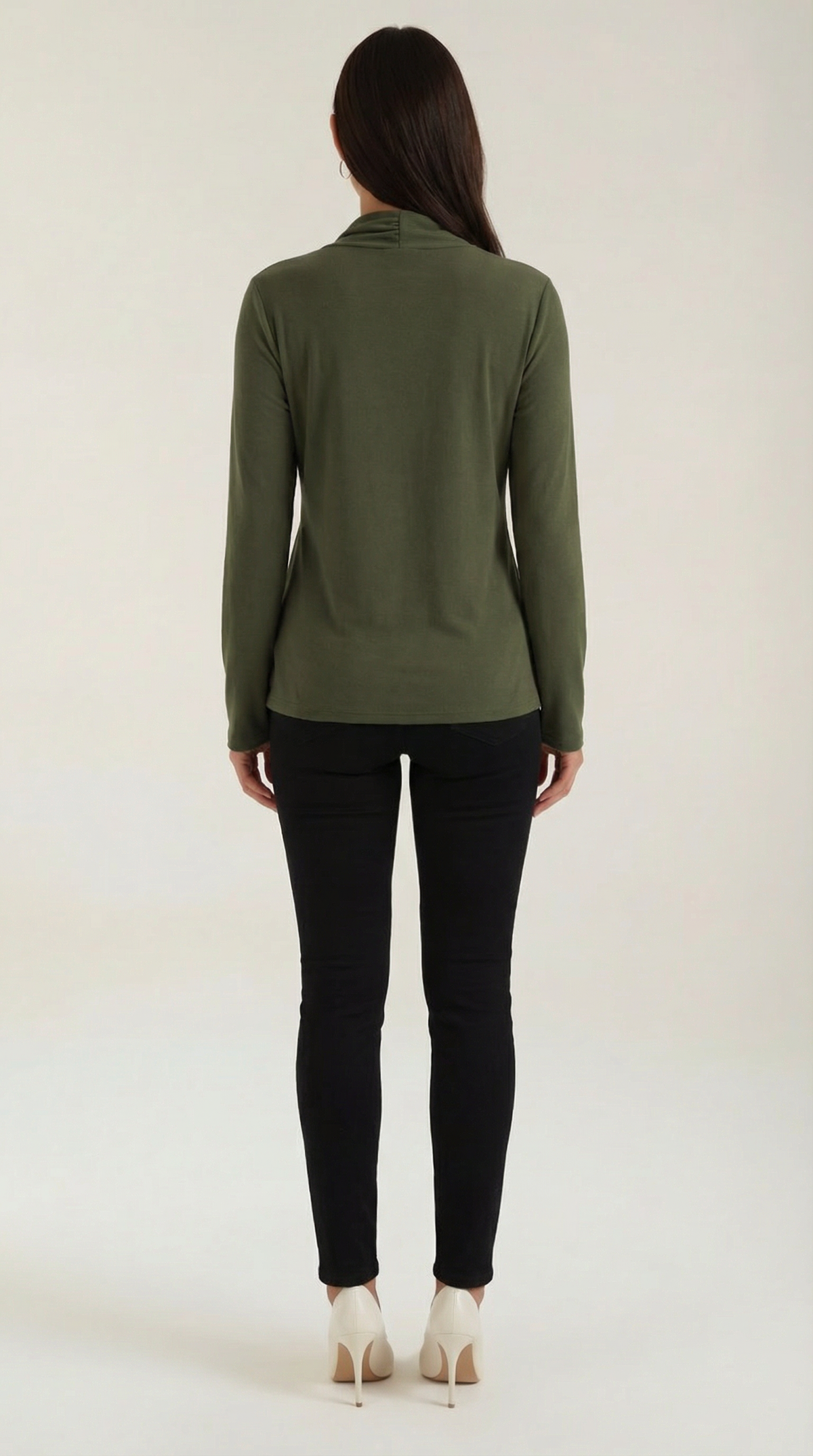 Blusa Donna con Nodo al Collo