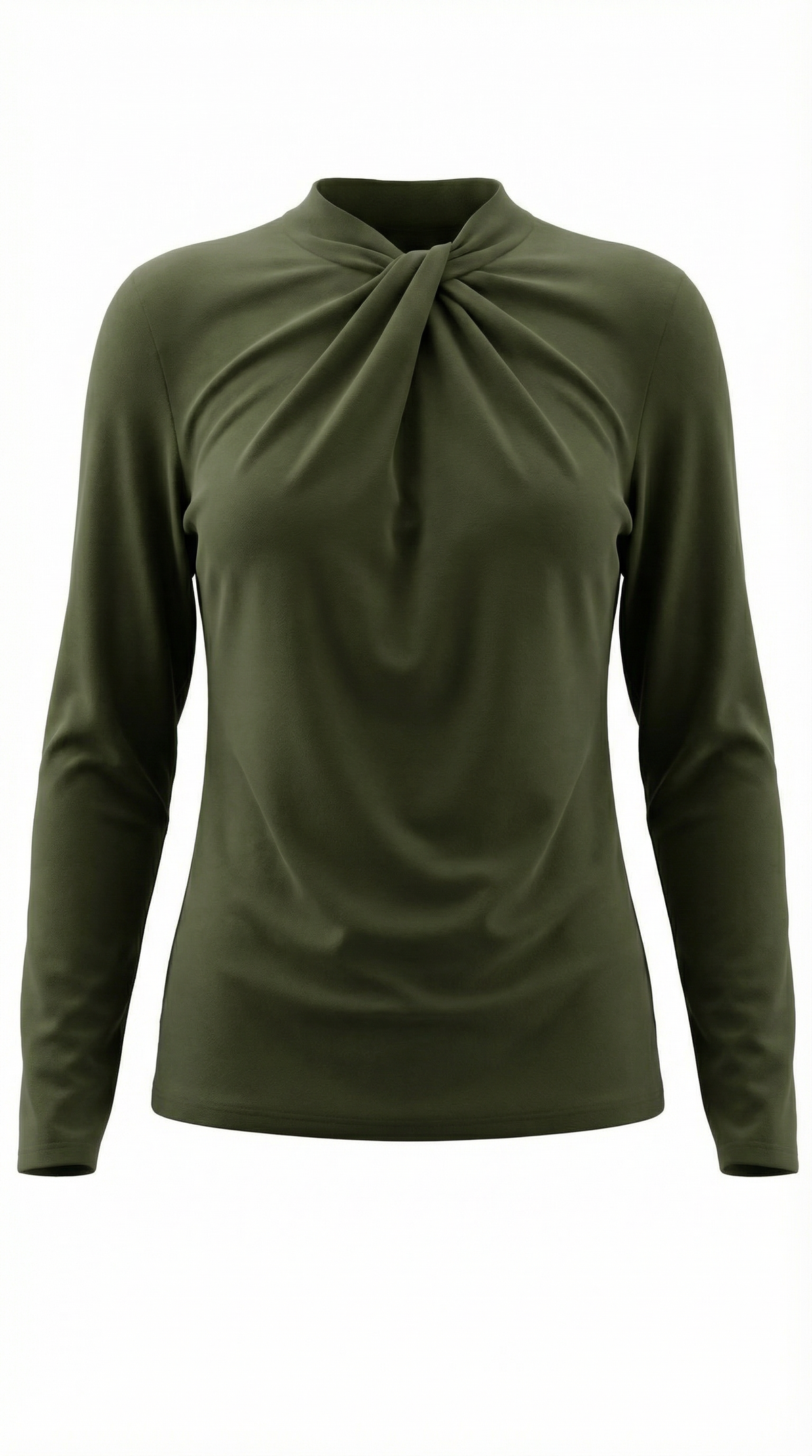 Blusa Donna con Nodo al Collo
