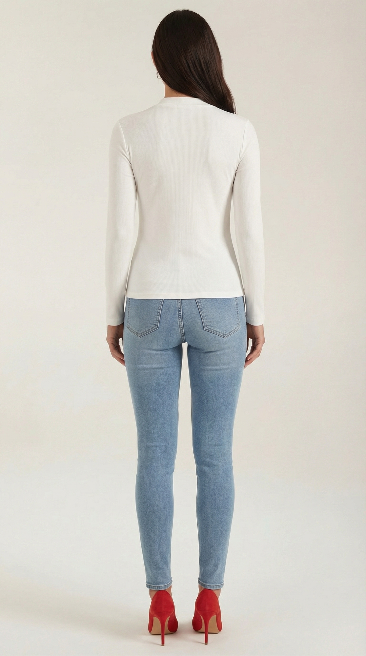 Blusa Donna con Nodo al Collo