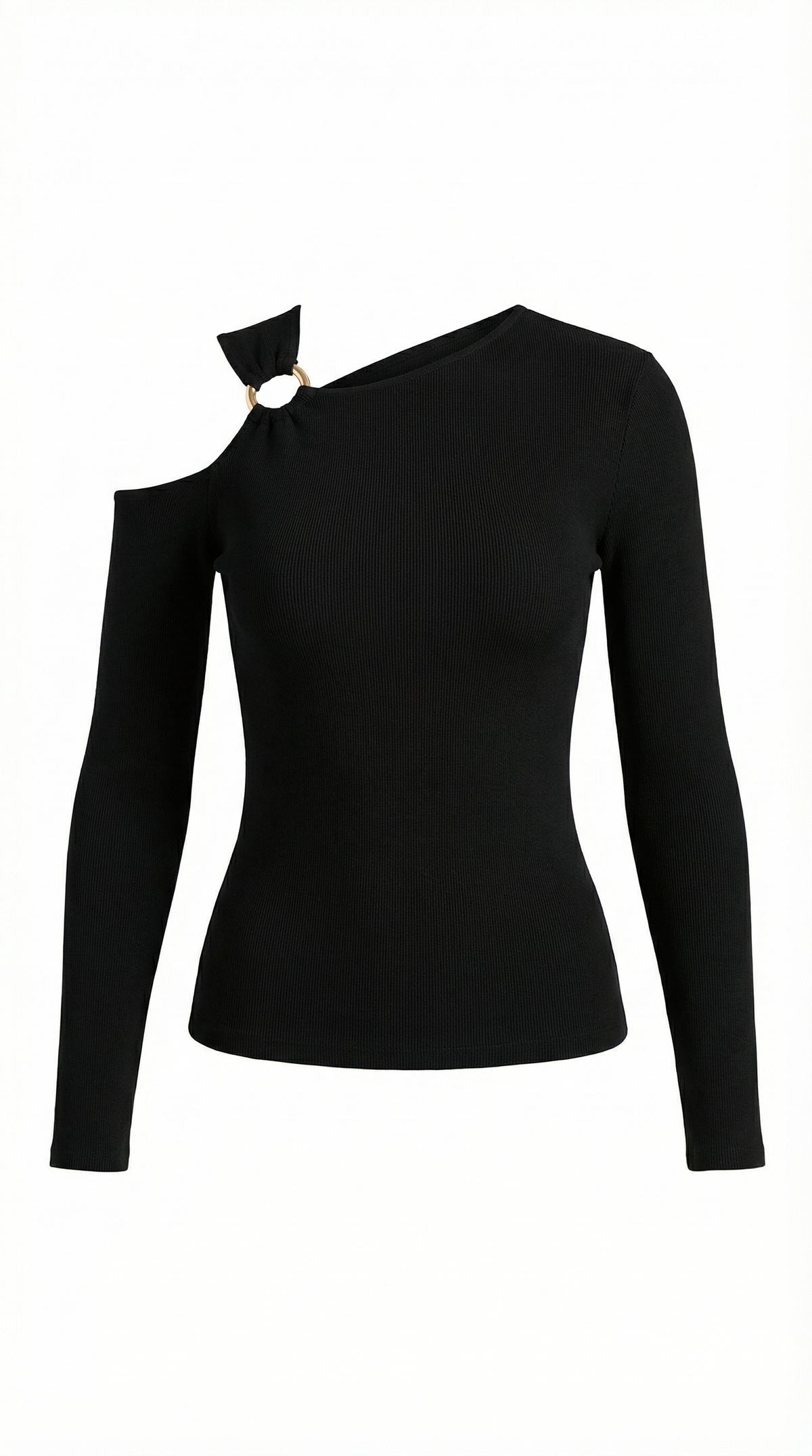 Top Donna Monospalla dal Taglio Pulito