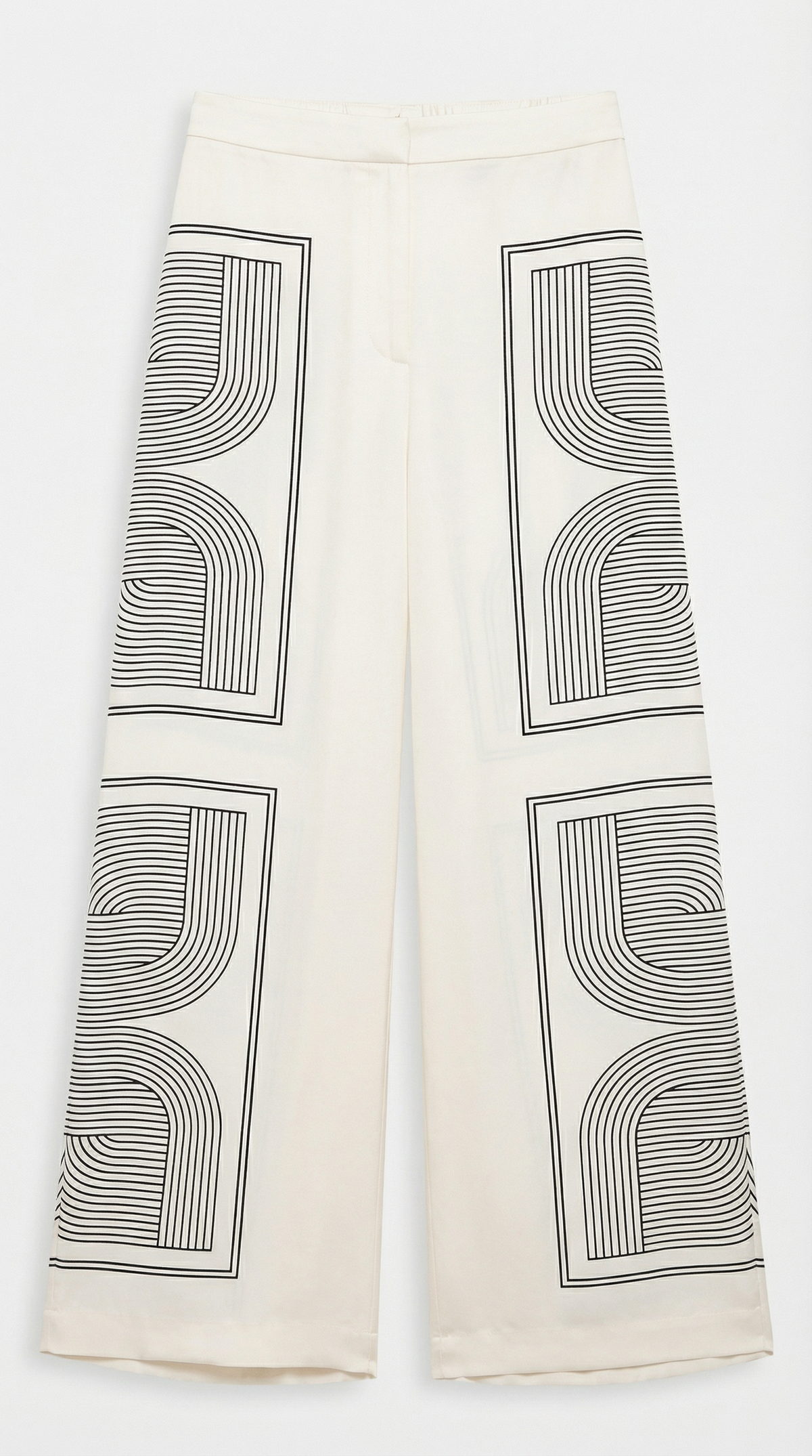 Pantaloni Donna a Gamba Larga Stampati