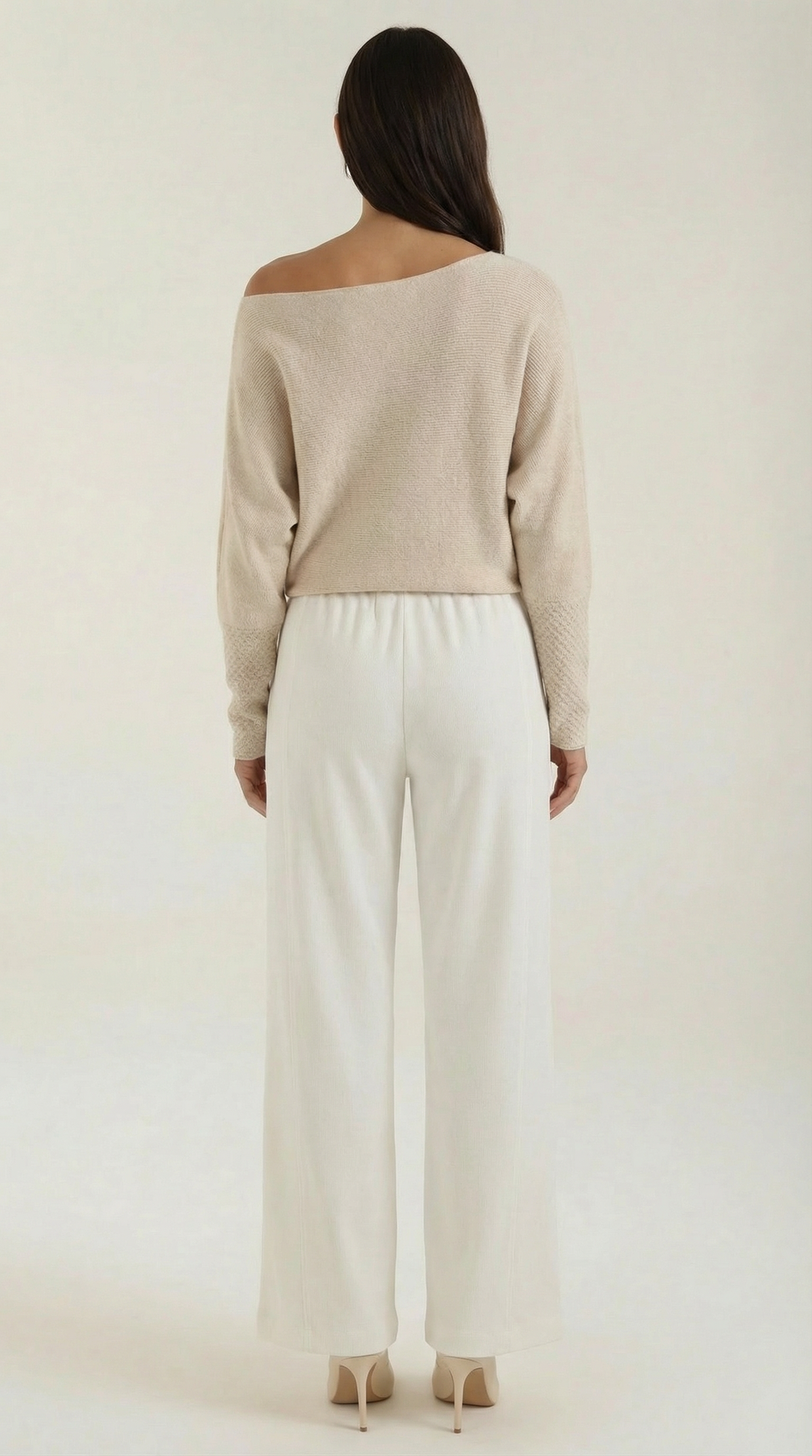Pantaloni Donna Wide Leg con Coulisse